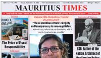 Mauritius Times ePaper Friday 18 September 2026