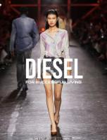 Model from Kyrgyzstan makes debut at Diesel show in Milan