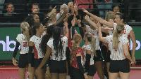 No. 1 Huskers Overwhelm Missouri as Teraya Sigler leaves injured