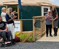 SCHIP funds new yurt to expand Vermont adaptive programs