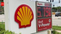 Some Florida gas stations are charging more than $5 a gallon as the statewide average reaches $4.29; one DeLand station listed regular at $5.39 cash and $5.49 for customers paying by card