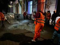 Russian Attack Damages Medical Facility, Homes and School in Odesa