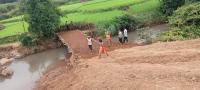Bauxite mining booms, villagers build own road, bridge in Rayagada