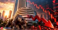 Why is market falling today? Sensex plummets over 1,200 points, Nifty below 23,100. 5 factors behind today's D-Street bloodbath