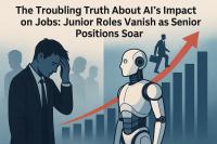 The Troubling Truth About AI’s Impact on Jobs: Junior Roles Vanish as Senior Positions Soar