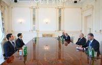 President Ilham Aliyev received executives of Chinese and Italian companies