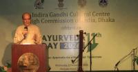 HC Trivedi calls for Bangladesh-India Joint Research Centre on Ayurveda