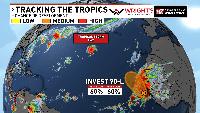 Fay resurrects as a tropical storm as the Pacific stays active
