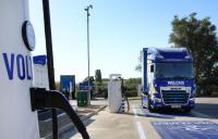 Welch’s Transport opens new electric truck charging hub