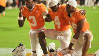What uniform combination is Tennessee wearing for Texas game?