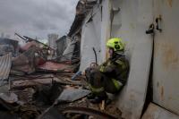 Russian strikes damage maternity clinic in Ukraine