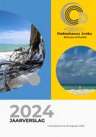 Aruba Ombudsman Publishes 2024 Annual Report, Detailing Institution’s First Year