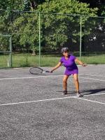 Tennis coach builds business from scratch