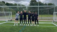 Professional international goalkeepers put New College Durham’s £4.5m multi-use games area to the test