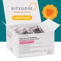 Ritedose Positioned to Support Hospitals with Reliable and Quality Albuterol Inhalation Solution, USP 0.5% (Albuterol Concentrate) Supply