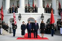Trump hails ‘great friendship’ with China’s Xi as leaders meet at White House