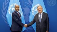 Eritrean delegation participating in United Nations General Assembly