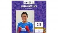 Asian Games: Sakshi Chaudhary out in close fight, Parveen advances