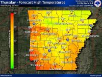 Rainfall expected across Arkansas into next week as drought conditions persist