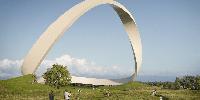 Britain’s spectacular new Christian landmark takes shape as first section of Eternal Wall completed