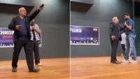 Student interrupts professor during comedy show at Ahmedabad's Nirma University, gets grabbed by collar