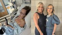 'My twin sister's kidney saved me after it was flown in for transplant from Northern Ireland'
