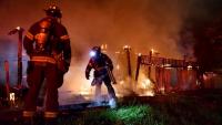 Man, 9 firefighters hurt when flames tear through home near Seattle's Matthews Beach