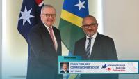 Australia And Solomon Islands Standing Together On The World Stage