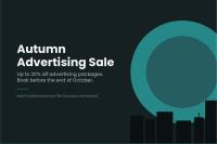 OC Media launches autumn advertising sale with 20% discount