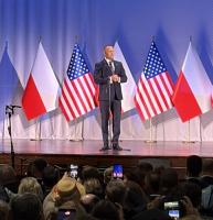 Polish President Visits Middle Village
