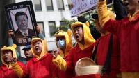 PHOTOS: Protesters dress as 'Winnie the Pooh' in D.C. against Xi's visit to White House