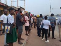 Commuters face transport delays around Accra Central Market 