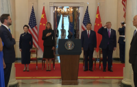 Trump, Xi Open State Visit With Calls for Cooperation as Trade, AI and Taiwan Disputes Loom