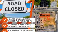 Montgomery detours start during downtown construction project