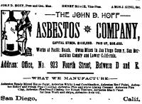 The asbestos factory that once operated in Pacific Beach