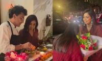 At His NY Restaurant, Vikas Khanna Shows Shreya Ghoshal How To Make Modaks