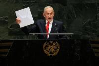Israel's Netanyahu, at UN, calls accusations of genocide in Gaza 'the biggest lie of the century'