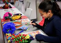 Students Connect, Win Prizes at Lotería Event