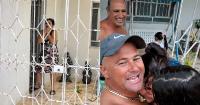 They arrived unexpectedly in Cuba after two and a half years: the family's reaction says it all