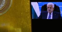 Palestinian President Addresses UN Leaders On Prerecorded Video After Being Denied Visa