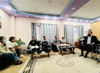 Education Minister Pokharel consults with Gen Z movement’s martyr families and injured