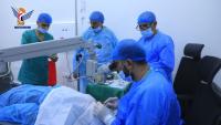 Al-Khokha hospital performs 124 surgeries at eye camp