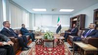 Arab League Chief Meets Syrian President Al-Sharaa in New York