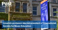 Limerick professor elected president of International Society for Music Education