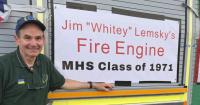Ukraine fire engine dedicated to lifelong friend