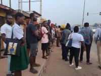 Commuters face transport delays at Accra Central Market 