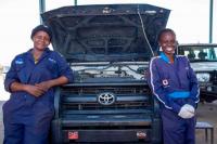 How two Kakuma women turned their love for cars into careers