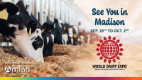 Amlan International Sponsors World Dairy Expo Media Room for Fifth Consecutive Year