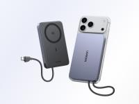 Slim Ugreen 10,000mAh magnetic power bank launches with 45W fast charging and built-in cable