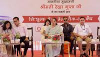 Delhi Health Camp: CM Rekha Gupta Launches Free Mega Check-Up Drive In Haiderpur